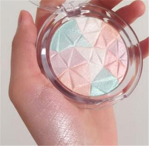 Makeup Highlighter Palette Bronzer Shimmer Glitter-BH00699-Veeddydropshipping