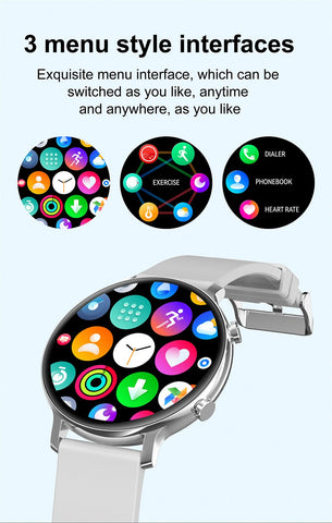 Smart Watch Custom Dial Fashion Bracelet Sport For Android IOS-JW01158-Veeddydropshipping