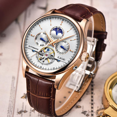 Watches Automatic Mechanical Watch Tourbillon Sport Clock -JW00605-Veeddydropshipping