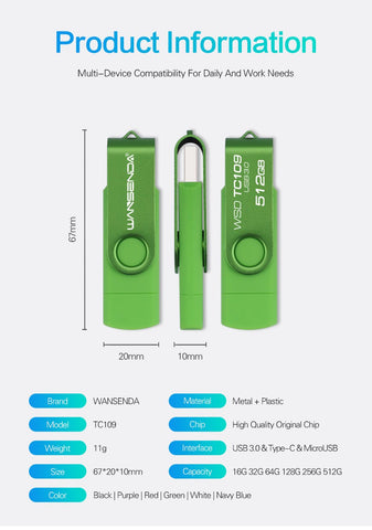 USB Flash DriveMemory Stick-CO00777-Veeddydropshipping