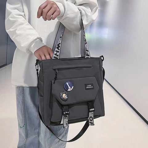 Male Women Messenger Crossbody Bags Student Large Capacity-BS00417-Veeddydropshipping
