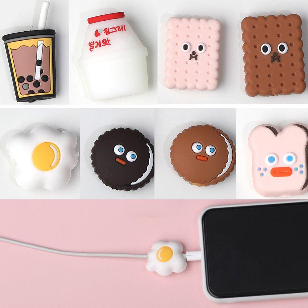 Cute Cartoon Cable Protector Fruit Animal Charging Cable Buddies Cord Protector -CE00071-Veeddydropshipping
