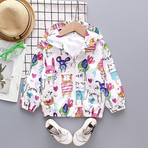 Spring Autumn Boys Girls Cartoon Jackets-TB01015-Veeddydropshipping