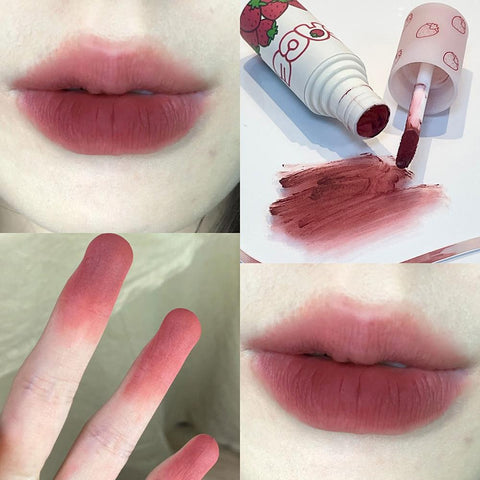 Lip Mud Clay Velvet Matte Lipstick Makeup-BH00660-Veeddydropshipping