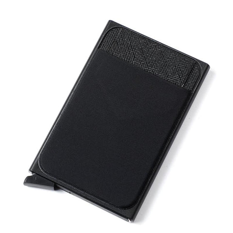 Metal Thin Slim Men Women Wallets Pop Up Minimalist Wallet-BS00191-Veeddydropshipping