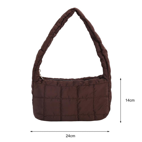 Color Cloud Shoulder Bag Female Casual Quilted Crossbody-BS00178-Veeddydropshipping