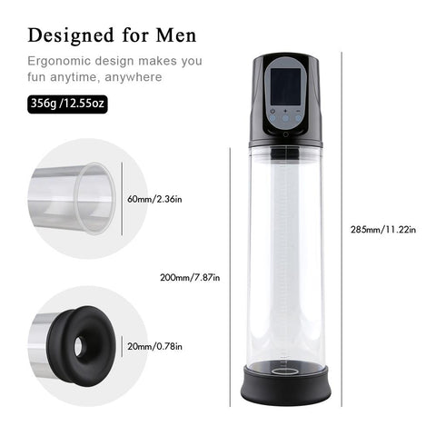 Electric Penis Pump Sex Toys for Men Male Masturbator Penis Extender Penile -BH01246-Veeddydropshipping