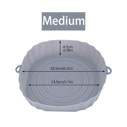 Air Fryers Oven Baking Tray Fried Chicken Basket Mat-HA01167-Veeddydropshipping