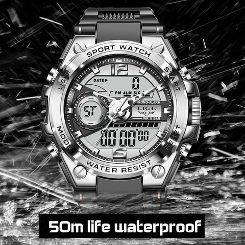 Digital Men Military Watch Waterproof Wristwatch Sport Watch-JW00627-Veeddydropshipping