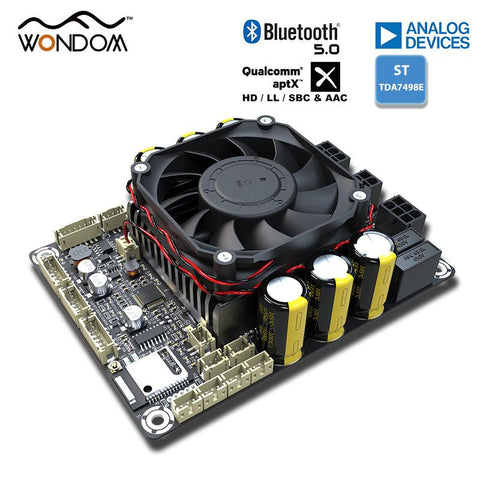 4x100W / 2x100W+1x 200W / 2x200W Class D Audio Amplifier Board w ADAU1701-CE00881-Veeddydropshipping