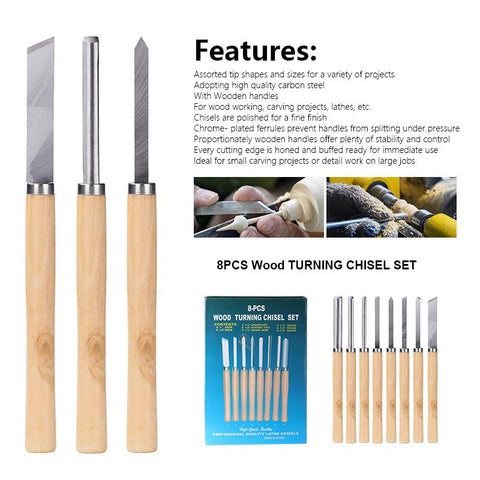 Carving Tool  Wood Chisel Set-TI00133-Veeddydropshipping