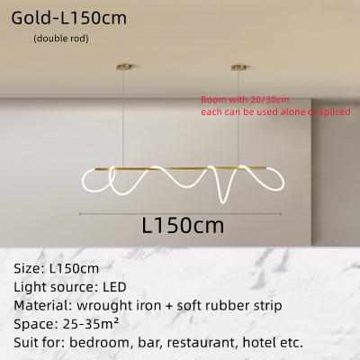 Led Tube Ceiling Chandelier-TI00420-Veeddydropshipping