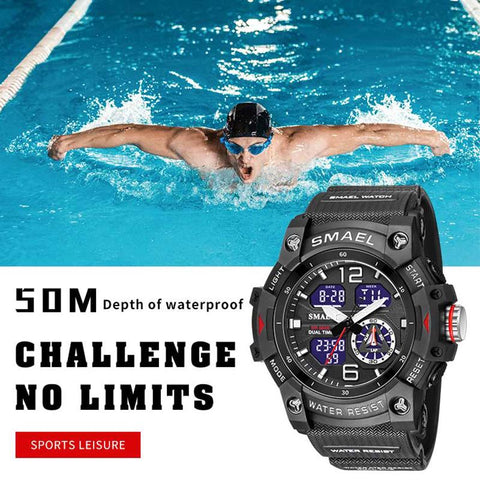 Quartz Wristwatches Sport Waterproof Mens Watches -JW00668-Veeddydropshipping