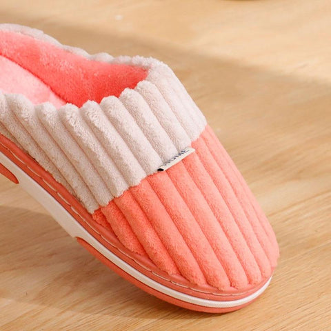 Nonslip Soft Winter Warm House Spa Slippers-BS01071-Veeddydropshipping