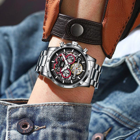 Watches Mechanical Automatic Watch Men SporT-JW00675-Veeddydropshipping