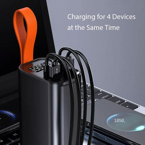 100W Power Bank Portable Powerbank 30000mAh Type C PD Fast Charging Outdoor External-PA00071-Veeddydropshipping