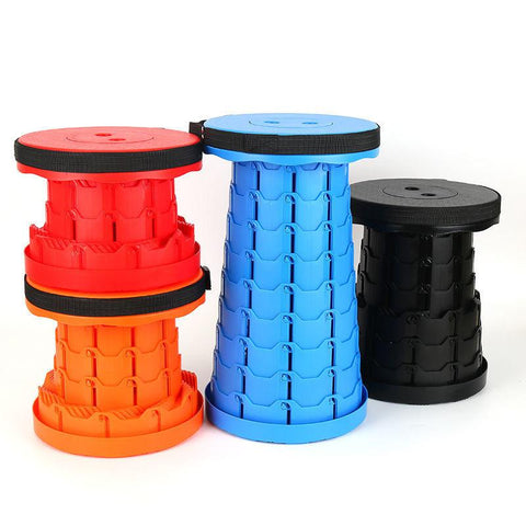 Outdoor Rainbow Folding Stool Portable Chair-HA01634-Veeddydropshipping