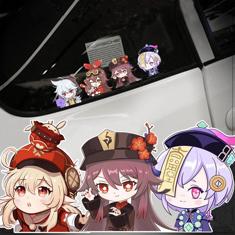 Genshin Impact Anime Stickers Waterproof Car Stickers For Bicycles-AM00099-Veeddydropshipping