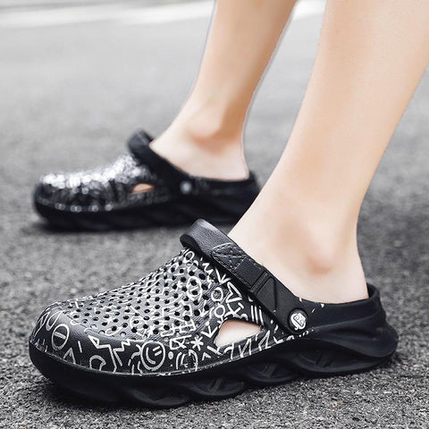 Slippers Baotou Shoes Breathable Large Size Men&#39;s-BS01480-Veeddydropshipping