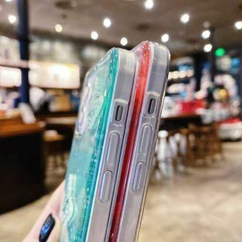 Glitter Powder Shockproof Case For iPhone 11/12/12Pro/13/13 Pro/13 Pro Max Cover-PA00161-Veeddydropshipping