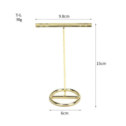 T-shaped Earrings Ring Necklace Watch Jewelry Shelf Jewelry Stand -JW01715-Veeddydropshipping