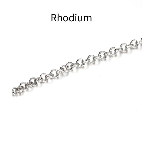 Necklace Chains Handmade Copper Chains DIY Jewelry Findings -JW01583-Veeddydropshipping