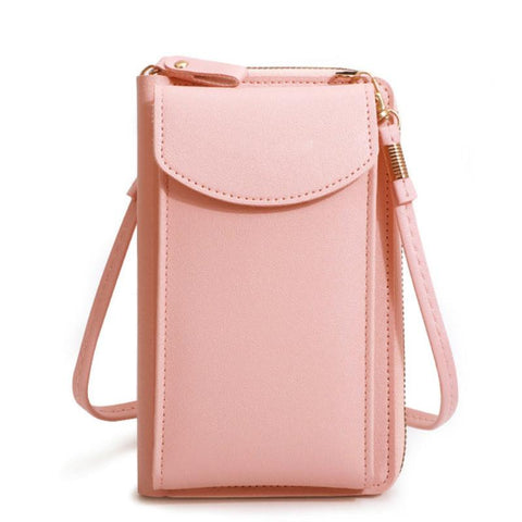 Women PU Leather Shoulder Bag Multifuncion Messenger-BS00124-Veeddydropshipping