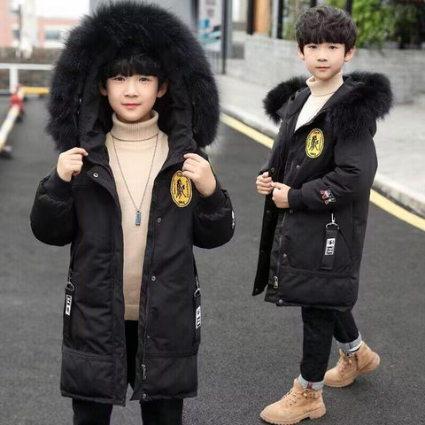 Big Boys Coat Autumn Winter Warm Kids Jackets-Veeddydropshipping