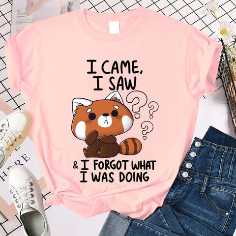 Forgot What I Was Doing Tee Shirts Short