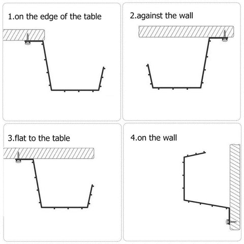 Desk Cable Tray Cord Organizer Rack Basket-HA00868-Veeddydropshipping
