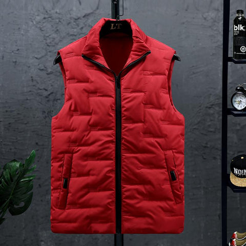 Autumn Warm Sleeveless Jackets Male Winter Casual-Veeddydropshipping