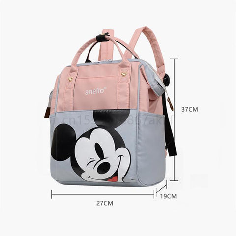 Disney Printed Mickey Mommy Bag Large Capacity Backpack Fashion-TB00251-Veeddydropshipping