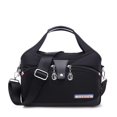 Fashion Leisure Oxford Cloth Shoulder Bag Messenger Top Handle Tote-BS00114-Veeddydropshipping