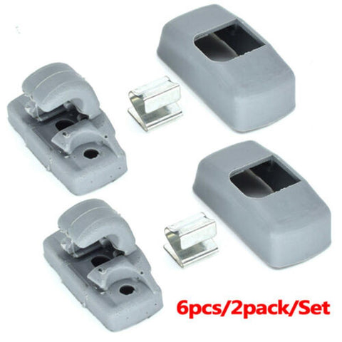 SKODA Fabia 6Y Octavia 1Z Superb B5 Front Sun Visor Hook Clips-AM01431-Veeddydropshipping
