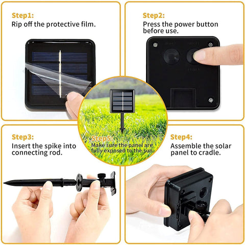 32m/22m/7m Solar Fairy Garden Lights Outdoor 300 LED Lighting-TI00851-Veeddydropshipping