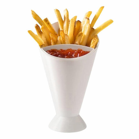 Assorted Sauce Chips Snack Cone Dip Cup Tableware-HA01331-Veeddydropshipping
