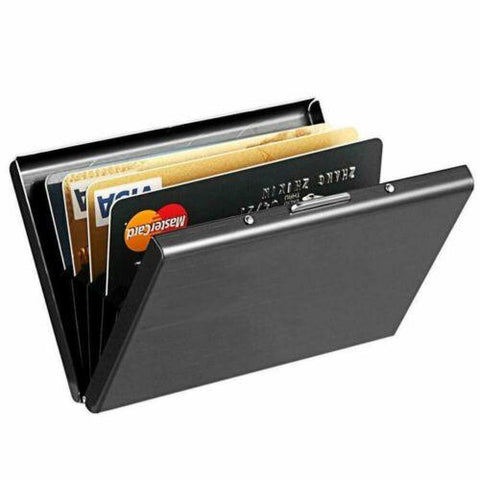Slim Money Travel Wallet Men Stainless-MF00751-Veeddydropshipping