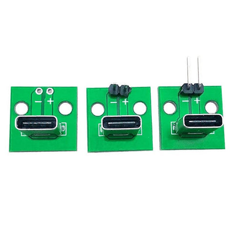 1pc Data Charging Cable Jack Test Board With Pin Header 90 Degree Vertical Type -CE00122-Veeddydropshipping