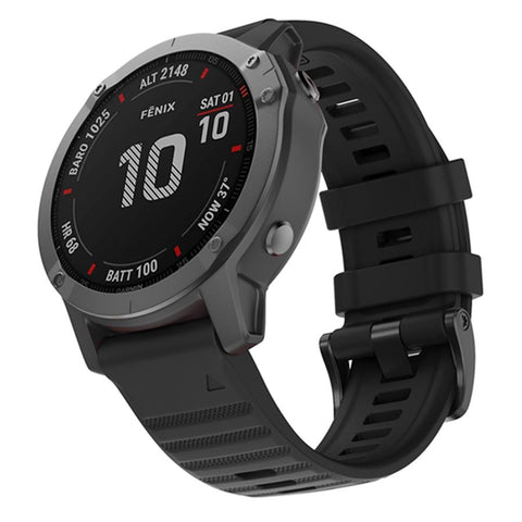 26mm 22mm Quick Fit Watchband For Garmin Fenix 6X 6X Pro 5X 3 3HR Silicone-CE00622-Veeddydropshipping