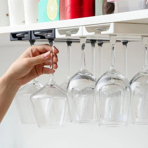 Hanging Glass Cup Rack Kitchen Accessories-HA00916-Veeddydropshipping