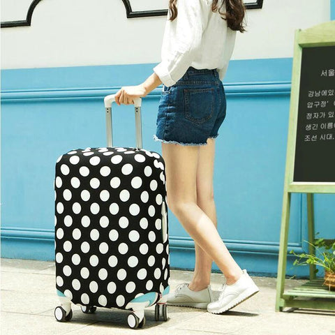 Geometry Love Heart Shaped Luggage Case Dust Cover-BS00738-Veeddydropshipping