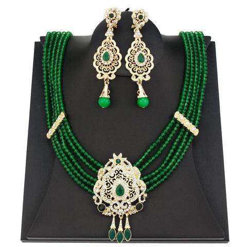 High Quality Natural Stone Beaded Jewelry Set Women Favorite Gift -JW00345-Veeddydropshipping