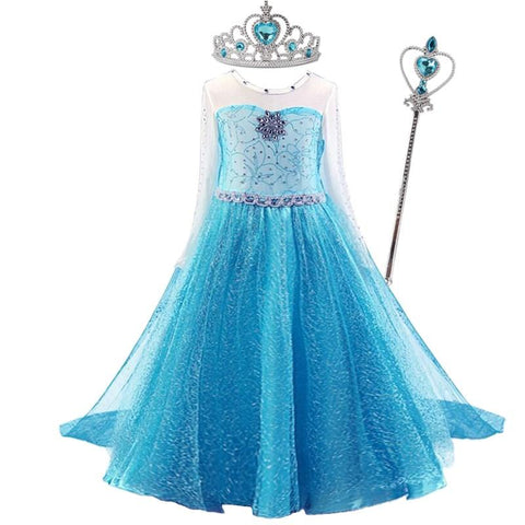 Encanto Children Costume For Kids Girl 4-10 Yrs Cosplay Clothes Party Dress-TB00850-Veeddydropshipping