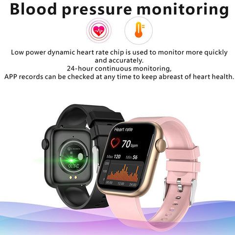 New Smart Watch For Women Full Touch Screen Bluetooth Call Waterproof-CE00548-Veeddydropshipping