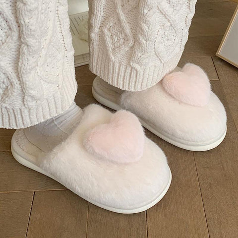 Warm Home Slippers Plush Indoor Household Slides-BS01218-Veeddydropshipping