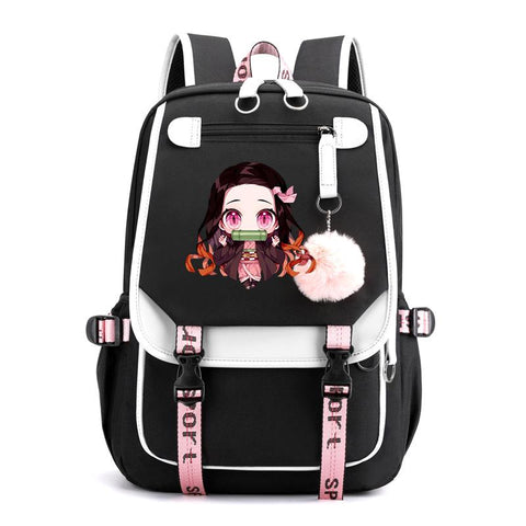 Kawaii Cartoon School Bag for Adults Large Capacity Manga To Travel-BS00026-Veeddydropshipping