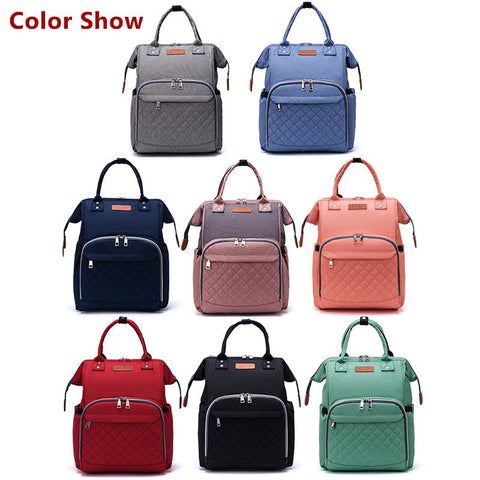 LEQUEEN Mummy Bag Diaper Bag Baby Care Large Capacity Mom-TB00244-Veeddydropshipping