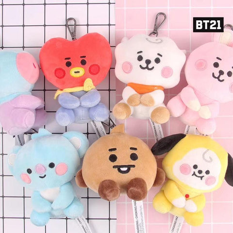 Kawaii Bt21 Koya Chimmy Tata Cooky Plush Toy Animal Stuffed Plush-TB01562-Veeddydropshipping