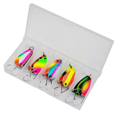 2g 3g fishing kit jig spoon lure bait,hard metal spinner wobbler spoon trout bass area -OS00435-Veeddydropshipping