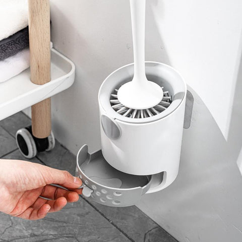 No Dead Angle Soft Hair Toilet Brush Hanging-HA01032-Veeddydropshipping